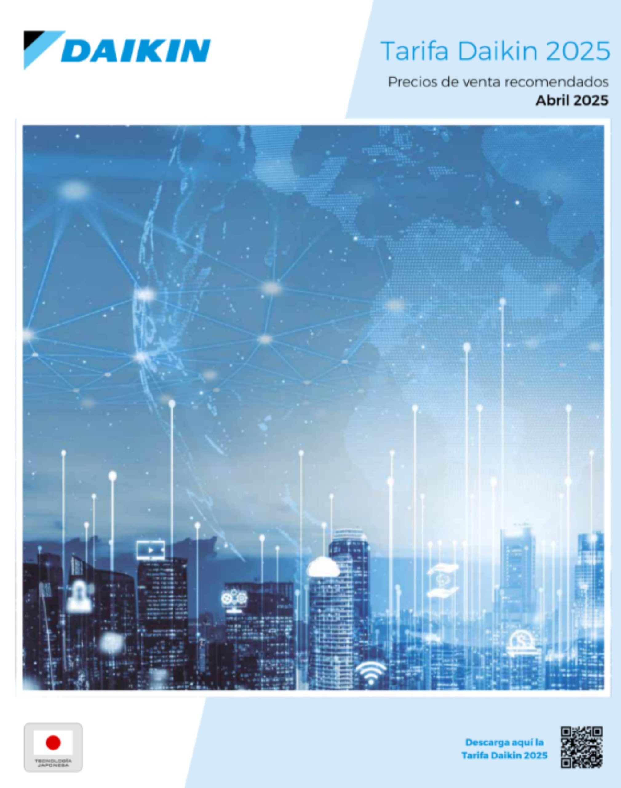 Tarifa Daikin abril 2025 Tarifa Daikin abril 2025