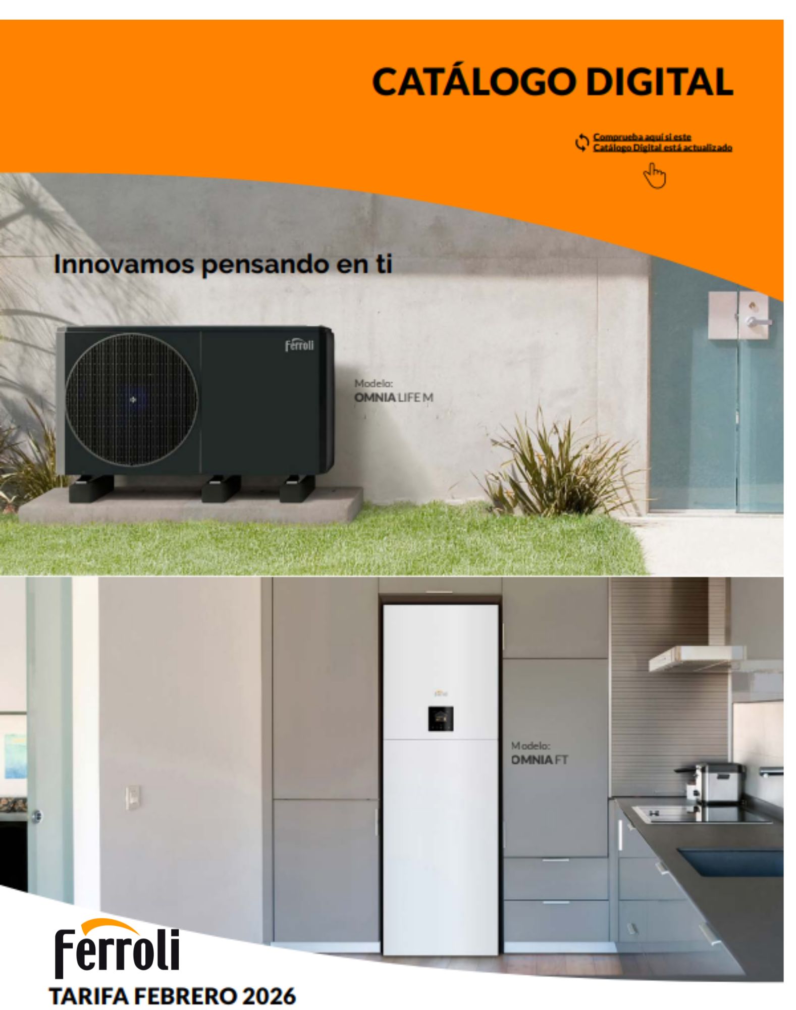 Ferroli tarifa catalogo 2026