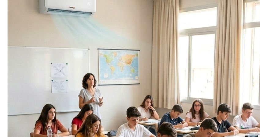 Climatización colegios